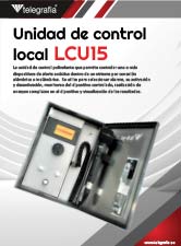 LCU15 - Unidad de control local - Sistemas de alerta temprana