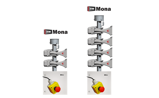 electric motor siren