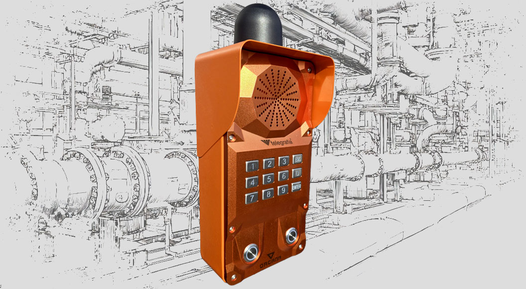 Orcana industrial intercom system for harsh industrial environments