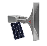 Elektroniczna syrena Bono z panelem solarnym