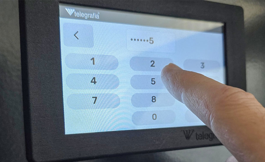 Panel sterowania lokalnej jednostki sterującej LCU24
