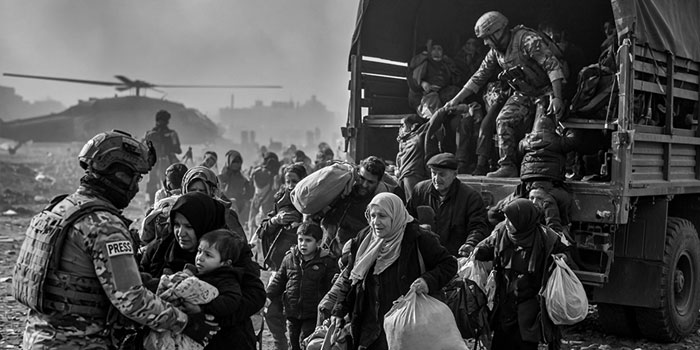Evacuation Management in Affected Areas Warning system for crisis situations supporting evacuation in affected areas